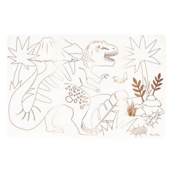 Papierové prestieranie v súprave 8 ks 28x42.5 cm Dinosaurs – Meri Meri - Image 5