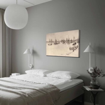 Obraz - reprodukcia 100x70 cm James Abbott McNeill Whistler – Wallity - Image 2