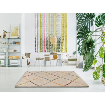 Biely koberec Universal Kasbah White, 133 × 190 cm - Image 4