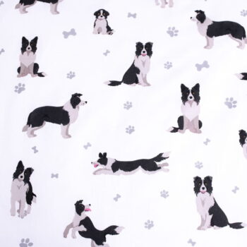 Bavlnená detská obliečka na jednolôžko 140x200 cm Border Collie – Jerry Fabrics - Image 4