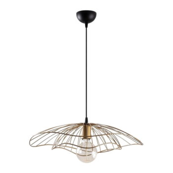 Závesné svietidlo v zlatej farbe ø 50 cm Tel – Opviq lights