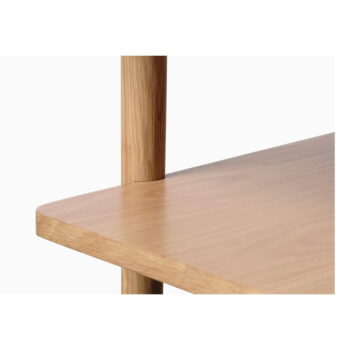 Konferenčný stolík s doskou v dubovom dekore v prírodnej farbe 45x60 cm Ponza – Unique Furniture - Image 4