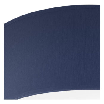 Tmavomodré stropné svietidlo s textilným tienidlom ø 35 cm Vivian – LAMKUR - Image 6