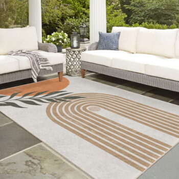 Krémový prateľný koberec 120x180 cm Dot Arch – Mila Home – Obrázok 10