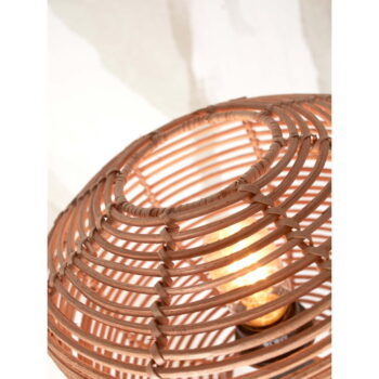 Stolová lampa ratanovým tienidlom v prírodnej farbe (výška 40 cm) Tanami – Good&Mojo – Obrázok 5