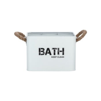 Biely kúpeľňový box Wenko Gara – Obrázok 3