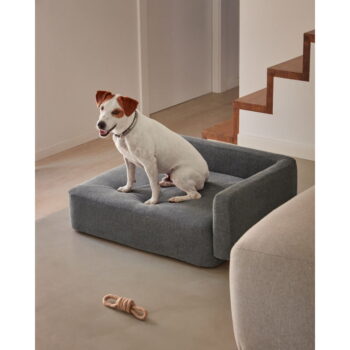 Tmavosivý pelech pre psov 73x60 cm Bowie - Kave Home – Obrázok 7