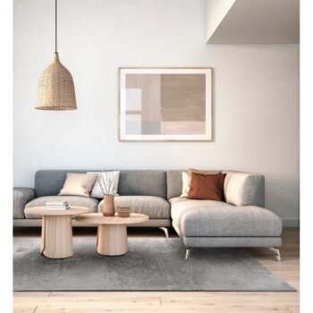 Sivý vlnený koberec 133x190 cm Tizo – Agnella - Image 2