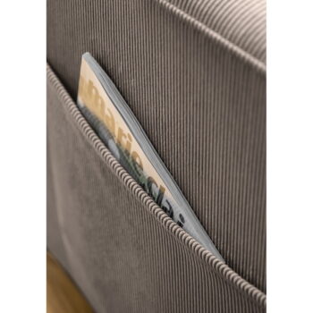 Hnedé menčestrové kreslo Lofty Lilly – Miuform – Obrázok 6
