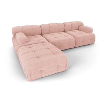Svetloružová rohová pohovka Ferento – Cosmopolitan Design - Image 6