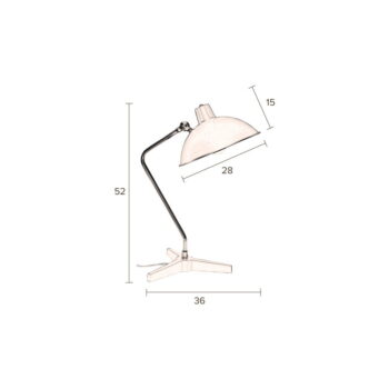 Zelená stolová lampa Dutchbone Devi – Obrázok 9