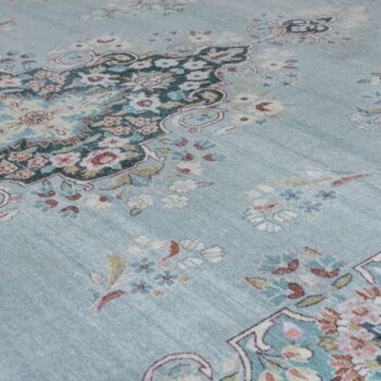 Tyrkysový prateľný koberec 160x230 cm FOLD Colby - Flair Rugs – Obrázok 3