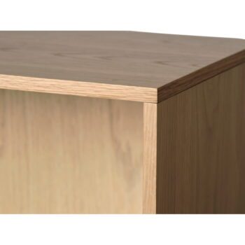 Knižnica v dekore duba v prírodnej farbe 140x90 cm Ponza – Unique Furniture – Obrázok 6