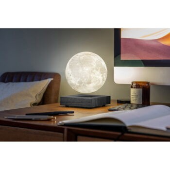 Čierna LED stolová lampa (výška  14 cm) Moon – Gingko - Image 6