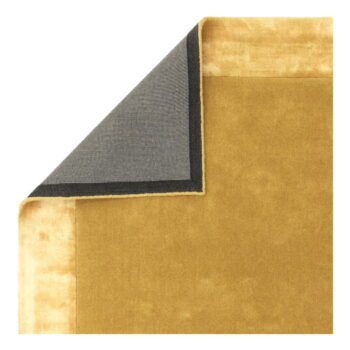 Okrovožltý ručne tkaný koberec s prímesou vlny 80x150 cm Ascot – Asiatic Carpets - Image 4