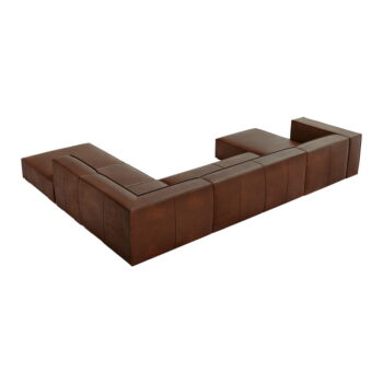 Koňakovohnedá kožená rohová pohovka (pravý roh) Madame - Windsor & Co Sofas - Image 4
