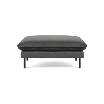 Tmavosivá podnožka Cosmopolitan Design Vienna, 100 × 80 cm - Image 2
