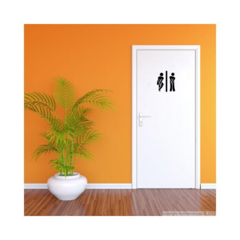 Samolepka Ambiance Toilet – Obrázok 2