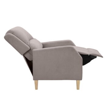 Sivé relaxačné kreslo Dina – Støraa - Image 6