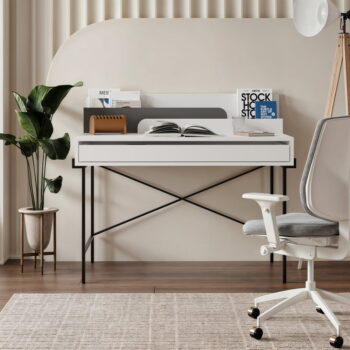 Pracovný stôl so sekretárom 60x113 cm Lila – Marckeric – Obrázok 7