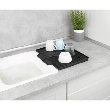 Tmavosivý odkvapkávač Wenko Nelia, 34 x 40 cm – Obrázok 11