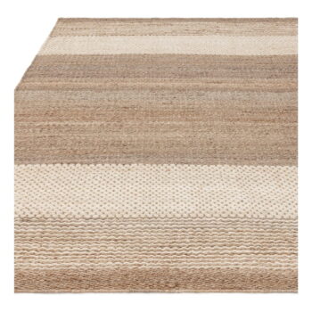 Bielo-béžový obojstranný ručne tkaný jutový koberec 160x230 cm Cedar – Asiatic Carpets - Image 5