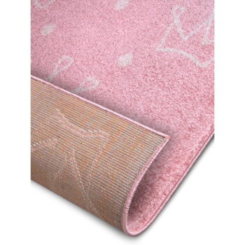 Ružový detský koberec 160x235 cm Crowns – Hanse Home - Image 5