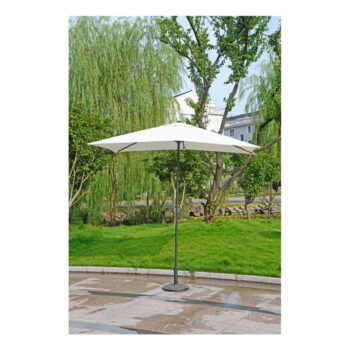 Biely slnečník 145x250 cm – Garden Pleasure - Image 2