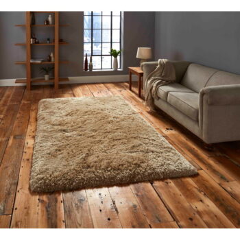 Béžový ručne tuftovaný koberec Think Rugs Polar PL Beige, 60 × 120 cm – Obrázok 8