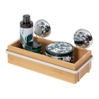 Bambusový držiak na kúpeľňové doplnky Compactor Spa - Image 3