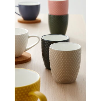 Tmavozelený porcelánový hrnček 250 ml Abode – Ladelle - Image 4