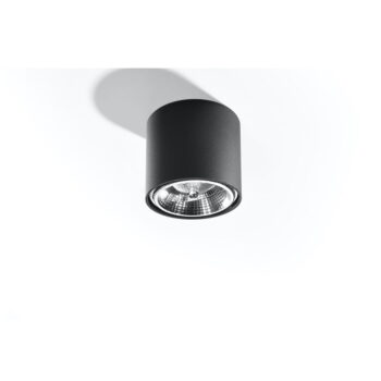 Čierne stropné svietidlo Nice Lamps Luigi – Obrázok 2