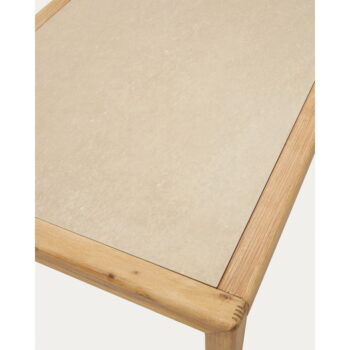 Konferenčný stolík v prírodnej farbe 70x120 cm Better – Kave Home - Image 3