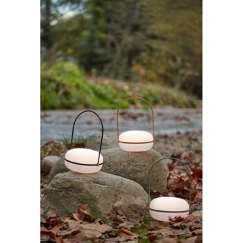 Vonkajšia lampa s čiernym držiakom Kave Home Tea – Obrázok 10