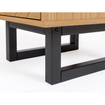 Komoda v dubovom dekore Woodman Camden Herringbone, 40 x 123 cm - Image 7