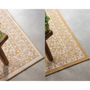Okrovožlto-krémový vonkajší koberec 160x230 cm Gemini – Elle Decoration – Obrázok 8