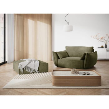 Zelená podnožka Vanda - Mazzini Sofas - Image 3