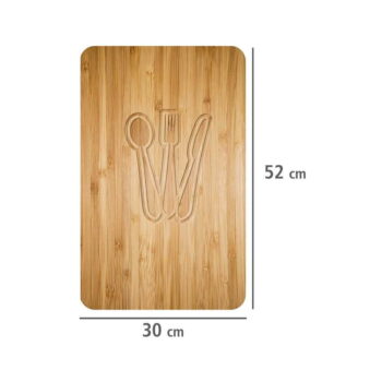 Súprava 2 sklenených krytov na sporák Wenko Lunch, 52 x 30 cm – Obrázok 3