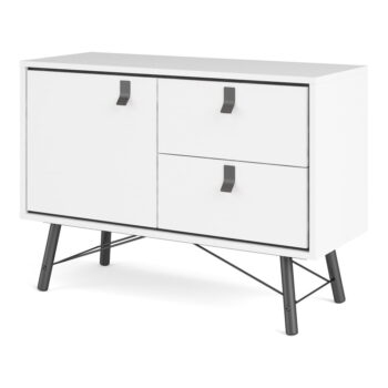 Biela komoda Tvilum Ry, 102 x 72 cm - Image 4
