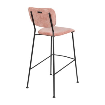 Svetloružové barové stoličky v súprave 2 ks 102 cm Benson – Zuiver - Image 9