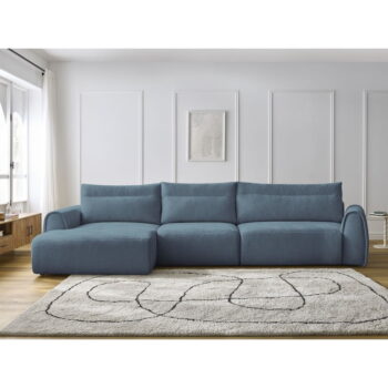 Modrá rohová pohovka Aden – Bobochic Paris - Image 11