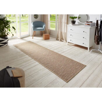 Hnedý behúň BT Carpet Nature, 80 x 350 cm - Image 2