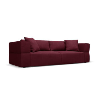 Vínovočervená pohovka 248 cm Esther – Milo Casa - Image 2