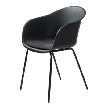 Čierna jedálenská stolička Unique Furniture Topley - Image 2
