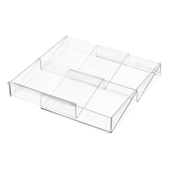 Plastový organizér do zásuvky Crystalline – iDesign/The Home Edit – Obrázok 3