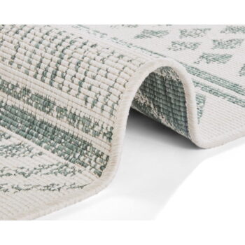 Zeleno-krémový vonkajší koberec NORTHRUGS Biri, 120 x 170 cm - Image 3