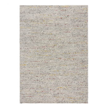 Krémový ručne tkaný koberec s prímesou vlny 80x150 cm Minerals – Flair Rugs - Image 6