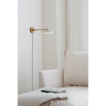 Biele LED nástenné svietidlo so stmievačom ø 15 cm Asteria Wall Long – UMAGE - Image 2