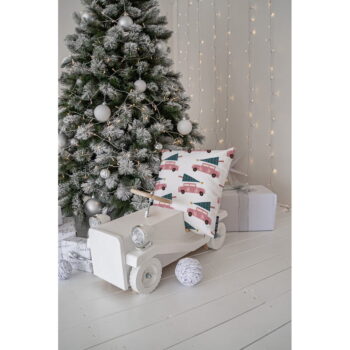 Dekoračný vankúš s vianočným motívom 45x45 cm Christmas Ride – Butter Kings - Image 2