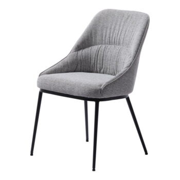 Sivé jedálenské stoličky v súprave 2 ks Meridian – Unique Furniture
